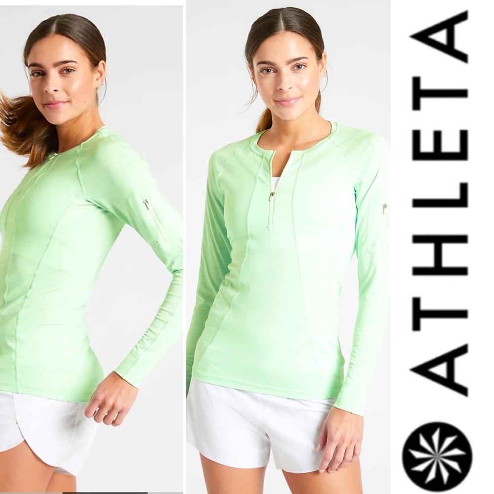 *NWOT* Long-Sleeve Athletic/Swim UPF Shirt ✨Athleta